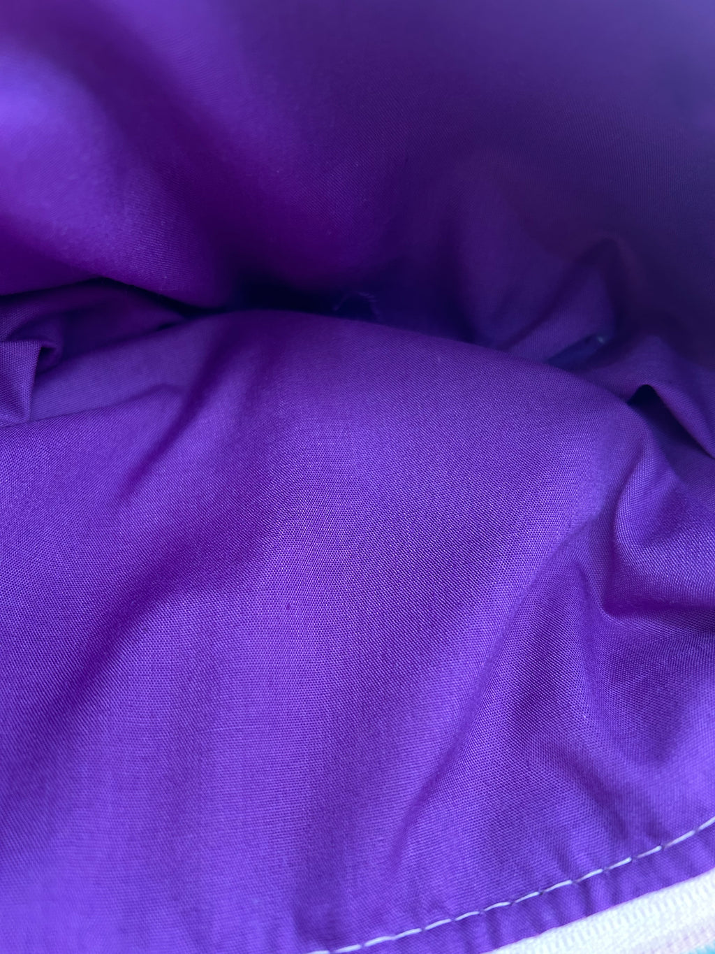 Rainbow stripe sequin bow bag